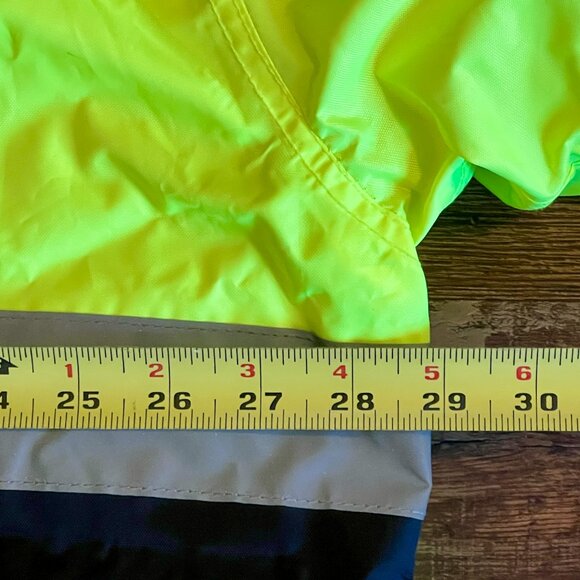 BODY GUARD INSULATED HI VISIBILITY REFLECTIVE JACKET CLASS 3 TYPE R - SIZE XL - Picture 6 of 16